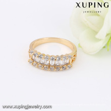 14026- Xuping Jóias Fashion 18k Banhado A Ouro Mulher Anéis